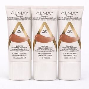 Almay‎ Ageless Smart Shade Foundation 700 Spice | Lot of 3 | New